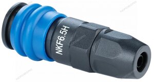 Разъем композитный "мама" быстросъемный для шланга 6,5х10 мм NORDBERG NKF6.5H