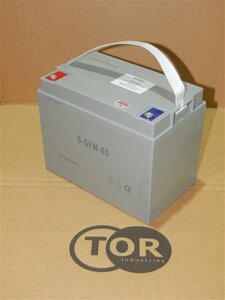 Аккумулятор свинцово-кислотный герм. (GEL) 12В/65Ач 230х140х180 для штабелера CQDA-EL