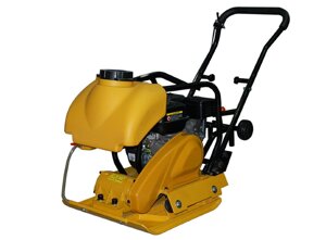 Виброплита TOR C-60(X) 67кг, 15кН (Honda) бак, коврик, колесный комплект