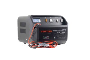 Зарядное устройство VERTON Energy ЗУ-40 (230/50 В/Гц, мощн. 1000 Вт, напряж. аккум. 12/24В, емкость обсл. аккум. 30-350