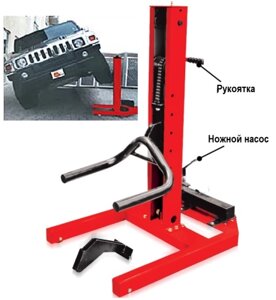 Мини подъемник для автомобилей, г. п. 1,36 кг, Torin TRA6000B