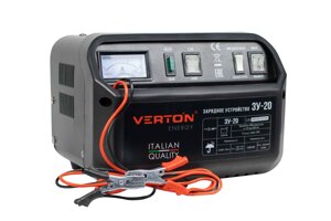 Зарядное устройство VERTON Energy ЗУ-20 (230/50 В/Гц, мощн. 300Вт, напряж. аккум. 12/24В, емкость обсл. аккум. 20-200