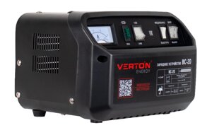 Зарядное устройство VERTON Energy BC-20 (230/50 В/Гц, мощн. 300Вт, напряж. аккум. 12/24В, емкость обсл. аккум. 20-200