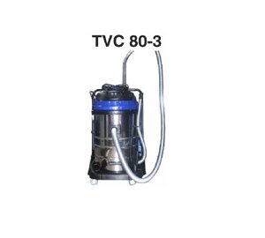 Пылеводосос PRO 220V 3600W 3 турбины 80л. TVC80-3 TMP