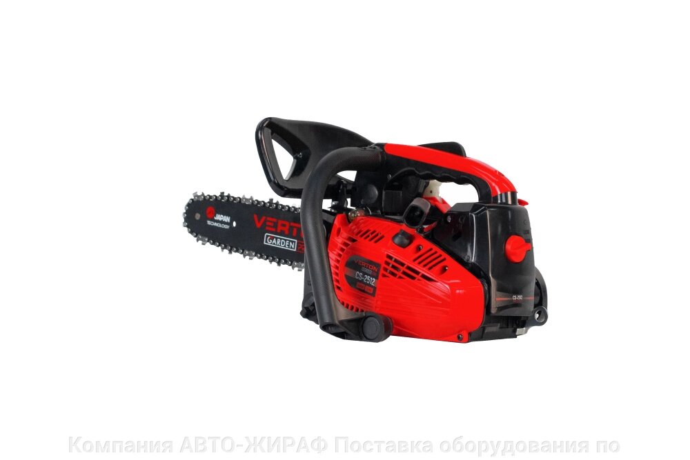 Пила бензиновая Verton Garden Pro CS-2512 (мощн. 25 см. куб.,V двиг. 1,3 л. с, дл. шины 30см/12", шаг цепи 3/8, ширина от компании Компания "АВТО-ЖИРАФ" Поставка оборудования по ценам завода изготовите - фото 1