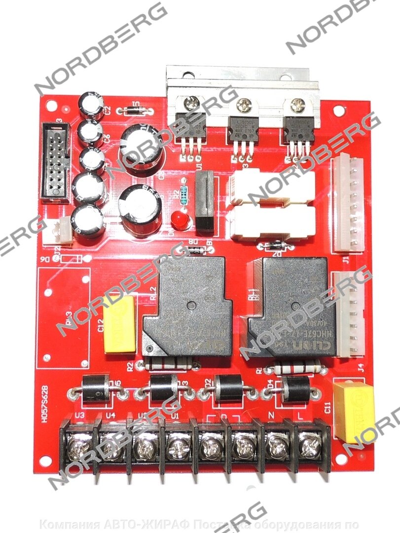 Плата (5509012) питания для 4524E, 4524C NORDBERG TB-E-1211100 от компании Компания АВТО-ЖИРАФ Поставка оборудования по ценам завода изготовителя - фото 1
