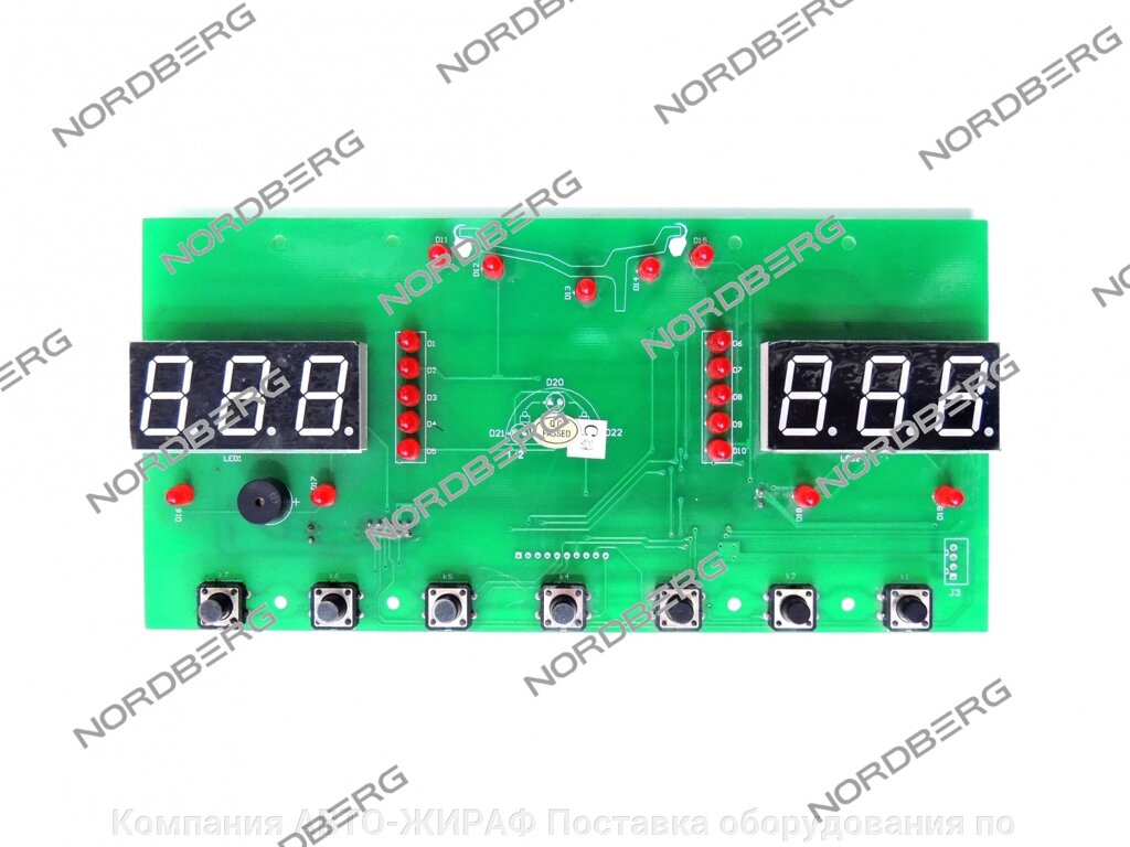 Плата дисплея NORDBERG для 4523 от компании Компания АВТО-ЖИРАФ Поставка оборудования по ценам завода изготовителя - фото 1