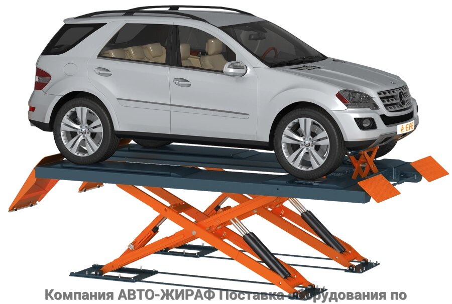 Подъемник ножничный, г/п 3,5т, Everlift EE-LX35S. 45L. 35T. E от компании Компания "АВТО-ЖИРАФ" Поставка оборудования по ценам завода изготовите - фото 1