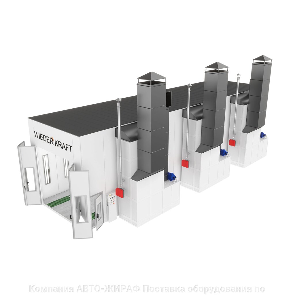 Покрасочная камера ОСК WDK-2000 Bus от компании Компания АВТО-ЖИРАФ Поставка оборудования по ценам завода изготовителя - фото 1