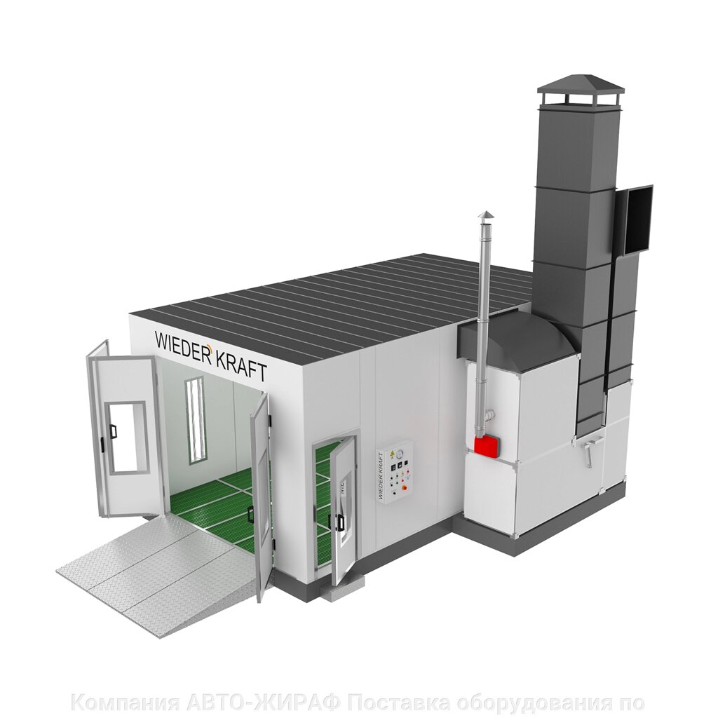 Покрасочная камера ОСК WDK-210 от компании Компания АВТО-ЖИРАФ Поставка оборудования по ценам завода изготовителя - фото 1