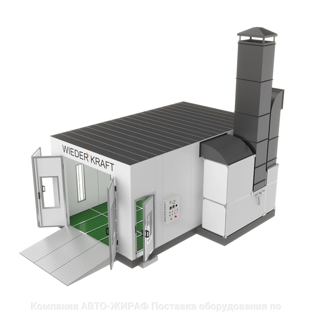 Покрасочная камера ОСК WDK-210ER от компании Компания АВТО-ЖИРАФ Поставка оборудования по ценам завода изготовителя - фото 1
