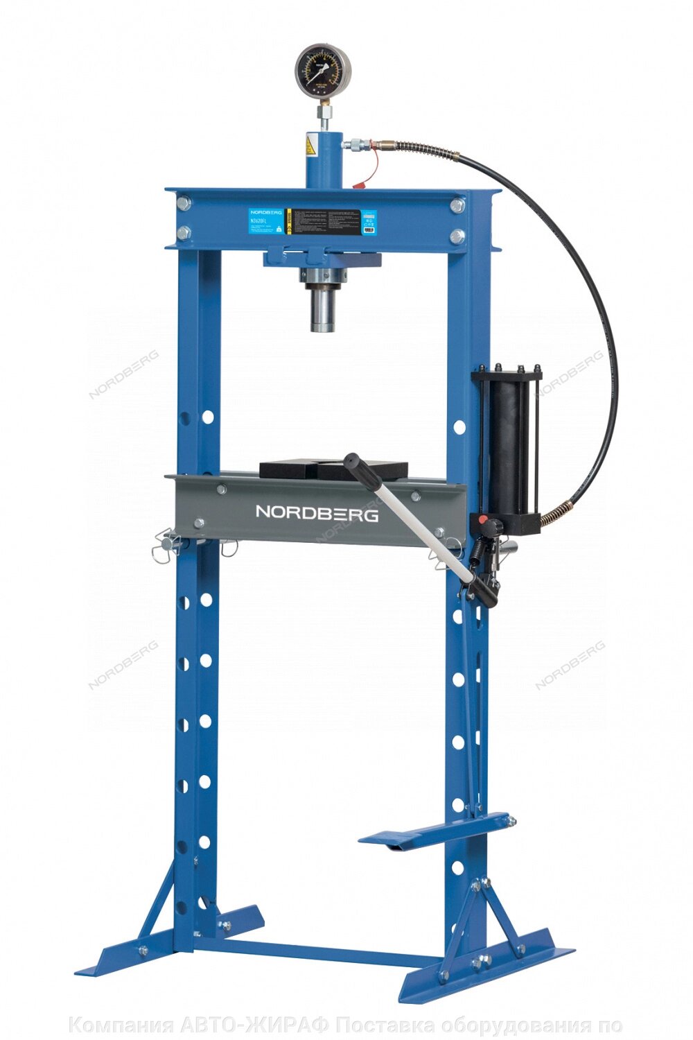 Пресс гидравлический 20т. NORDBERG N3620FL от компании Компания АВТО-ЖИРАФ Поставка оборудования по ценам завода изготовителя - фото 1