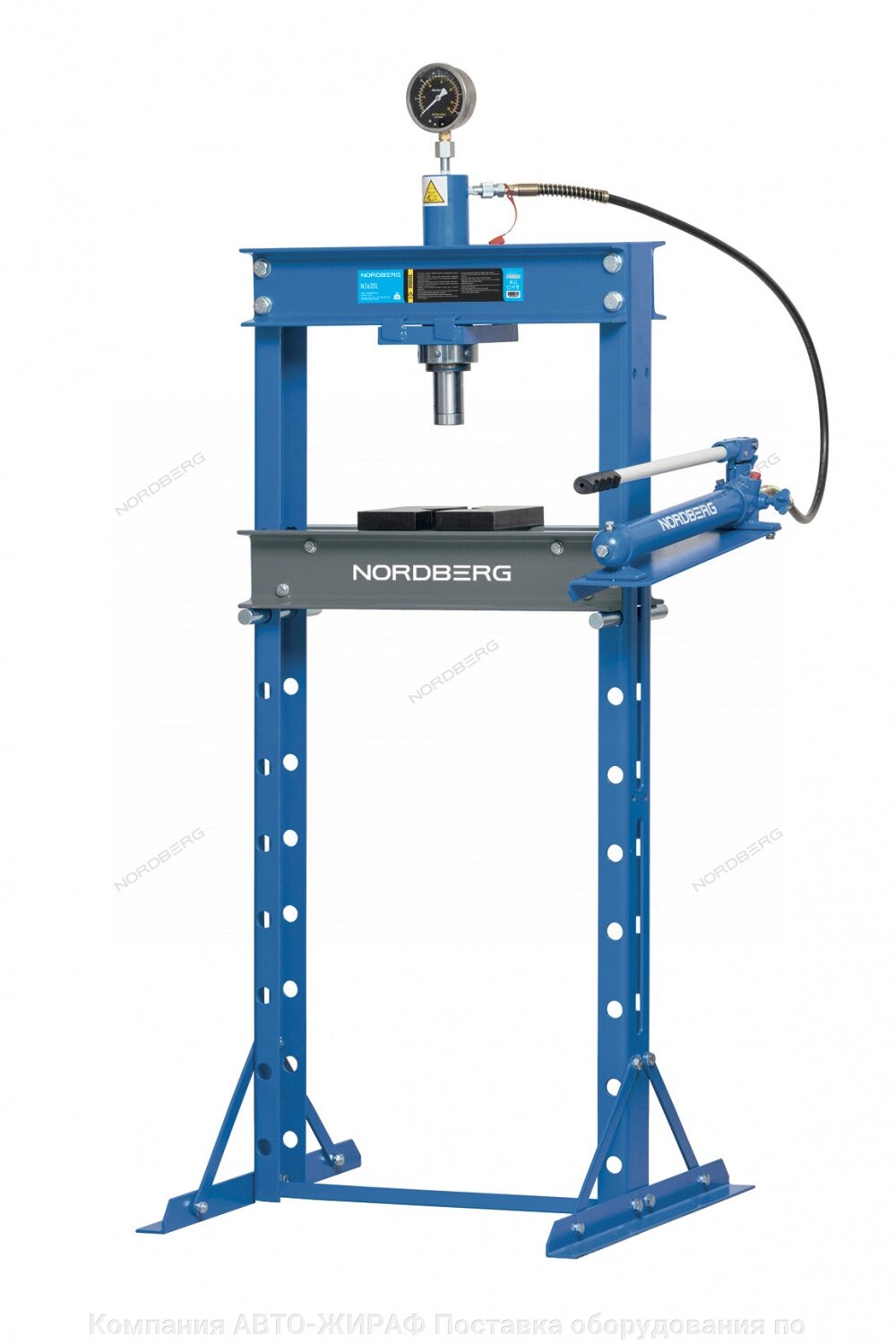 Пресс, усилие 20 тонн NORDBERG N3620L от компании Компания АВТО-ЖИРАФ Поставка оборудования по ценам завода изготовителя - фото 1