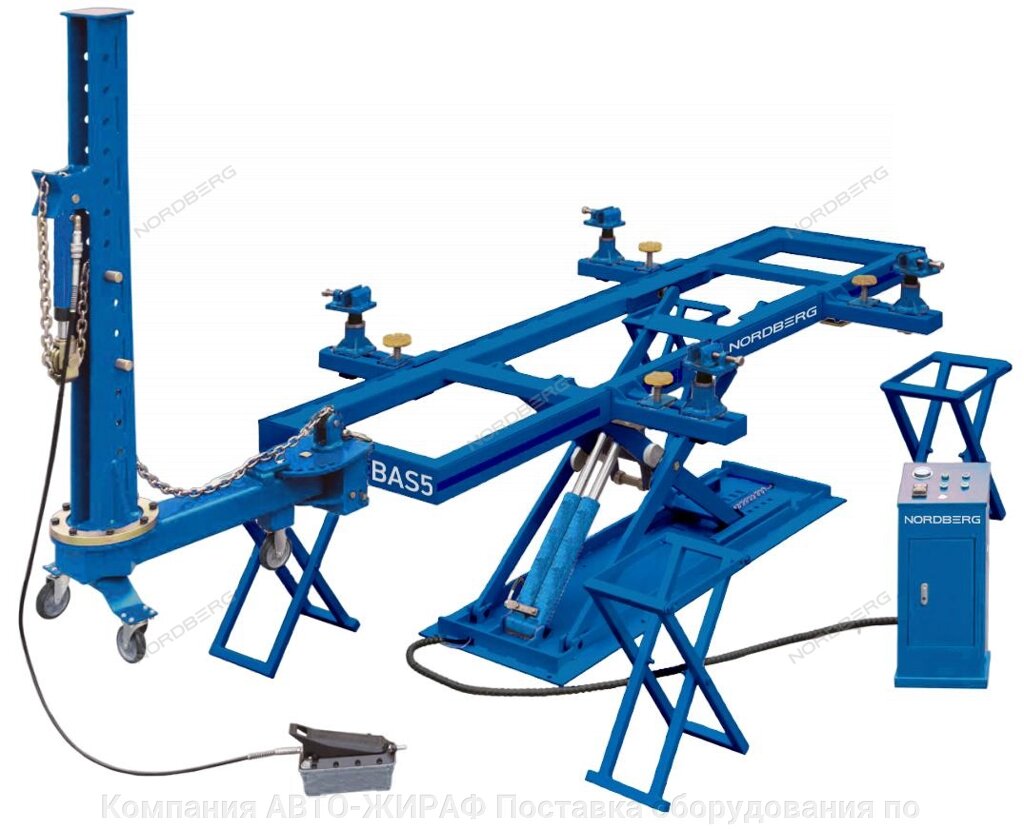 Рамный стапель с одной башней NORDBERG BAS5 от компании Компания АВТО-ЖИРАФ Поставка оборудования по ценам завода изготовителя - фото 1