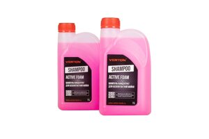 Шампунь концентрат Verton Shampoo Active Foam для бесконтактной мойки (цвет красный) 0,946 л, Пропорции разбавления