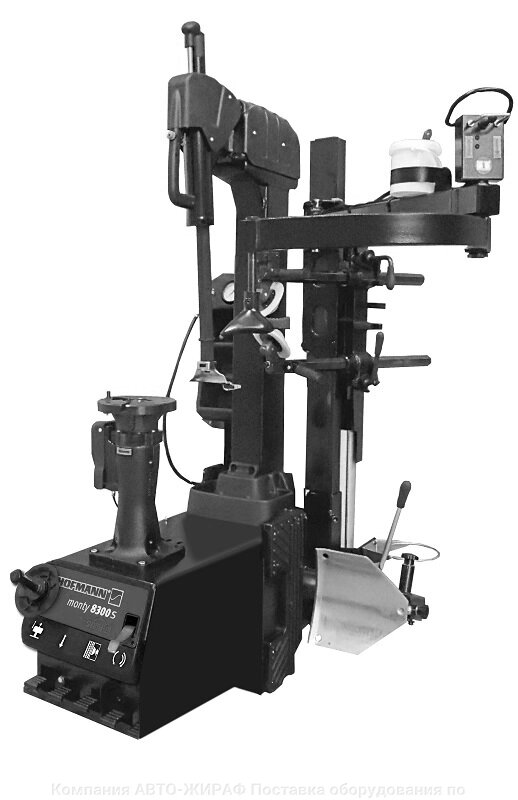 Шиномонтажный станок (стенд) автоматический Hofmann Monty 8300 G SmartSpeed. Цвет серый RAL 7040 от компании Компания АВТО-ЖИРАФ Поставка оборудования по ценам завода изготовителя - фото 1