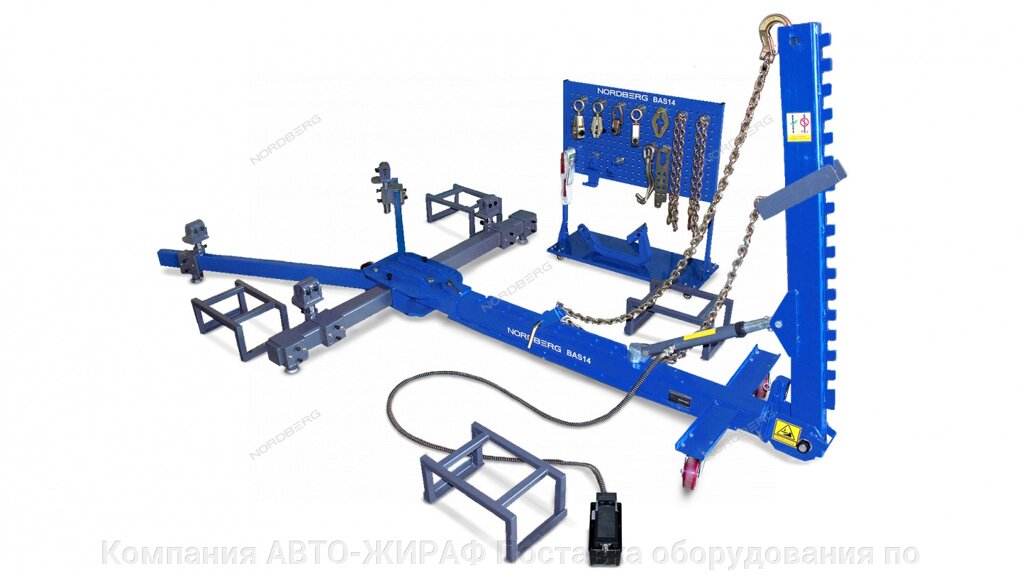 Стапель подкатной NORDBERG BAS14 от компании Компания АВТО-ЖИРАФ Поставка оборудования по ценам завода изготовителя - фото 1