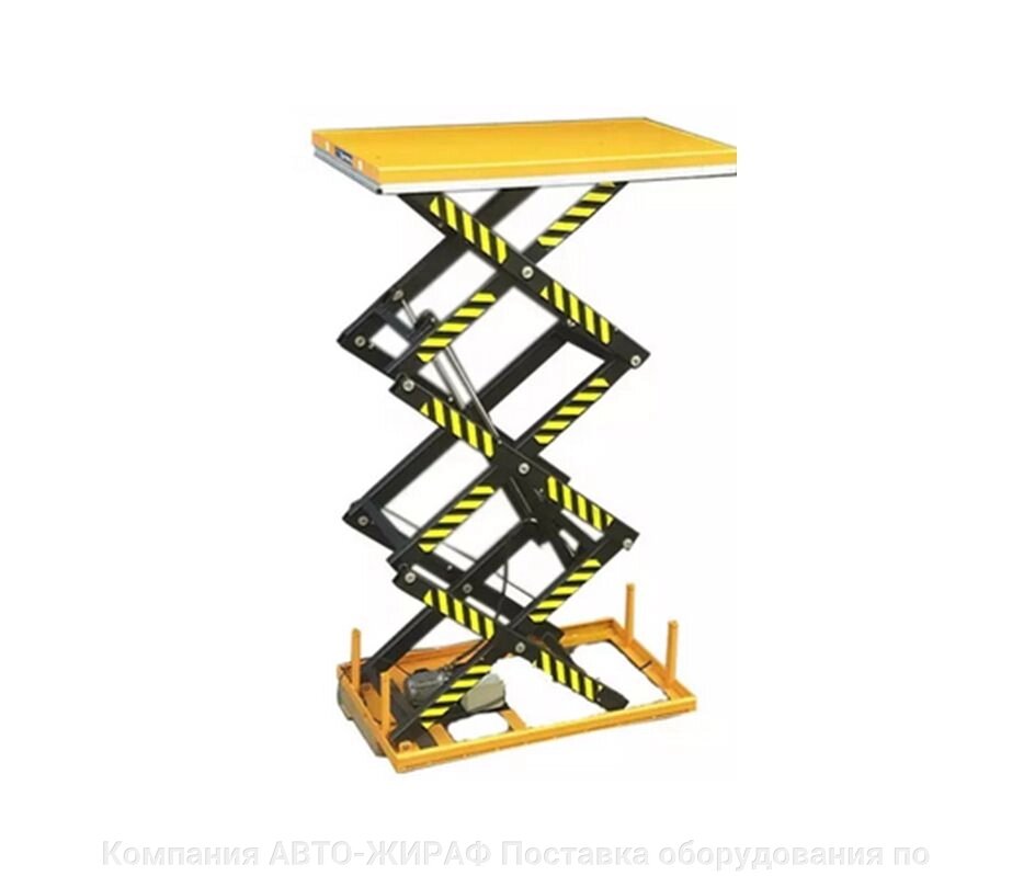 Стол подъемный стационарный 4000 кг 240-1050 мм TOR HW4002 (G) от компании Компания АВТО-ЖИРАФ Поставка оборудования по ценам завода изготовителя - фото 1