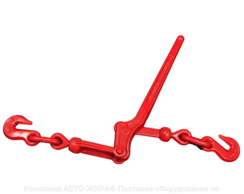 Стяжка цепная TOR S 8-10 мм 2449 кг (5400 lbs, талреп с рычагом) от компании Компания АВТО-ЖИРАФ Поставка оборудования по ценам завода изготовителя - фото 1