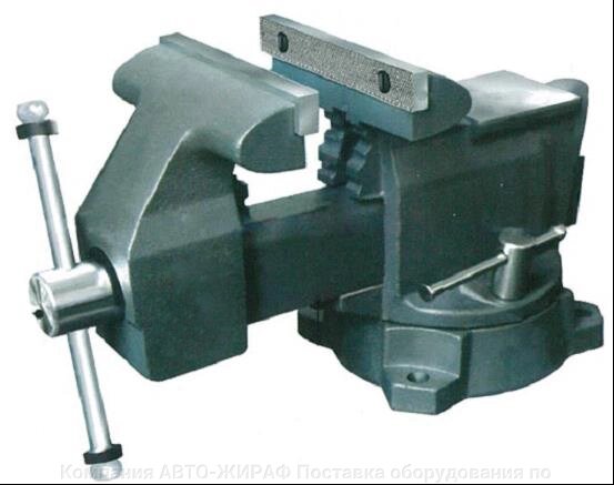 Тиски слесарные STALEX "Кайман" 114х100 мм от компании Компания "АВТО-ЖИРАФ" Поставка оборудования по ценам завода изготовите - фото 1