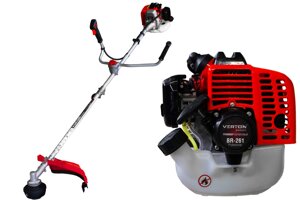 Триммер бенз. VERTON garden BR-261 Professional (V двигателя 26 см3, мощность 1.2 л. с. 0.88 кВт, профессиональный