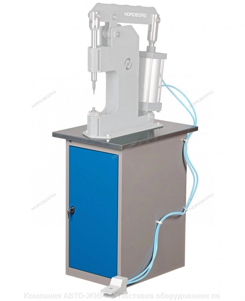 Тумба станка для заклепки тормозных колодок MML0 от компании Компания АВТО-ЖИРАФ Поставка оборудования по ценам завода изготовителя - фото 1