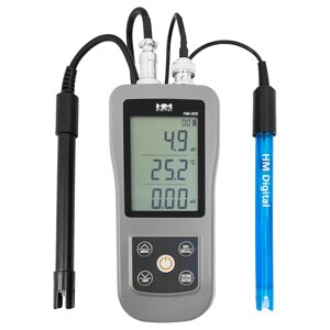 HM Digital HM-200 pH EC TDS метр термометр