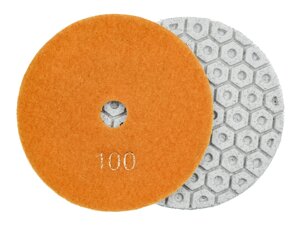 Алмазные гибкие диски "гайки"100 Ø 100 c водяным охлаждением 7 номеров 1 шт