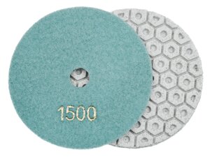Алмазные гибкие диски "гайки"1500 Ø 100 c водяным охлаждением 7 номеров 1 шт