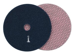 Алмазные гибкие диски №1 Ø 100 сухие "мини точки" 5 номеров 1 шт