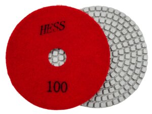 Алмазные гибкие диски №100 Ø 100 "hess" c водяным охлаждением 1 шт