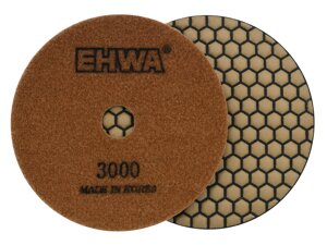 Алмазные гибкие диски №3000 Ø 125 мм EHWA сухие 1 шт