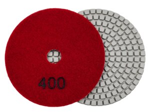 Алмазные гибкие диски №400 Ø 100 "ANT" c водяным охлаждением 1 шт