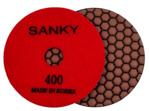 Алмазные гибкие диски №400 Ø 100 cухие SANKY 1 шт