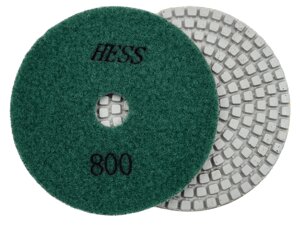 Алмазные гибкие диски №800 Ø 100 "hess" c водяным охлаждением 1 шт