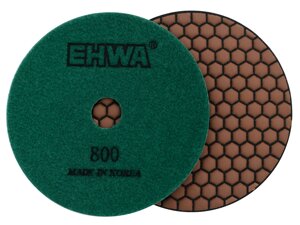 Алмазные гибкие диски №800 Ø 125 мм EHWA сухие 1 шт