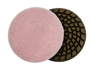 Алмазные гибкие диски по бетону ф 100 мм № 1500 с водяным охлаждением
