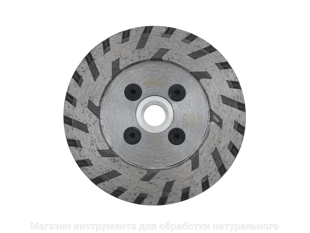 Алмазный диск (мультидиск) "SANKY" 106 мм по граниту от компании Магазин инструмента для обработки натурального камня - фото 1