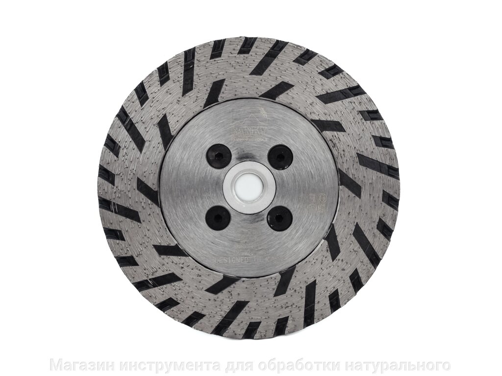 Алмазный диск (мультидиск) "SANKY" 125 мм по граниту от компании Магазин инструмента для обработки натурального камня - фото 1