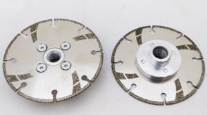 Алмазный отрезной диск по мрамору ф 105 м 14 мм Китай