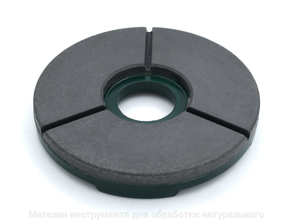BUFF (бафф) полировальный для камня на пластиковой основе,  д 200 мм от компании Магазин инструмента для обработки натурального камня - фото 1