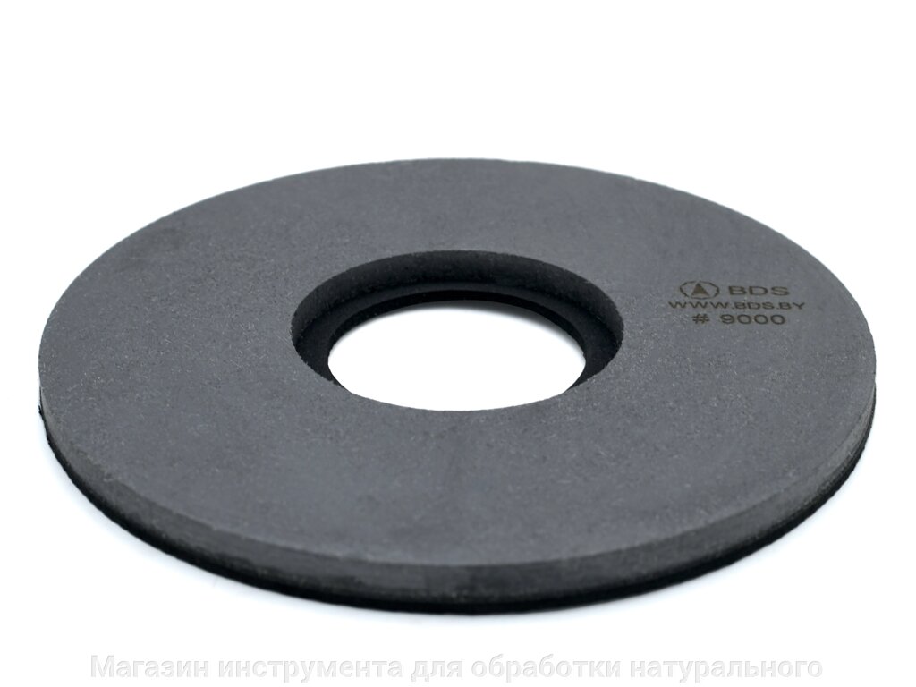 BUFF (бафф) полировальный для камня на резиновой  основе BDS,  д 160 мм от компании Магазин инструмента для обработки натурального камня - фото 1
