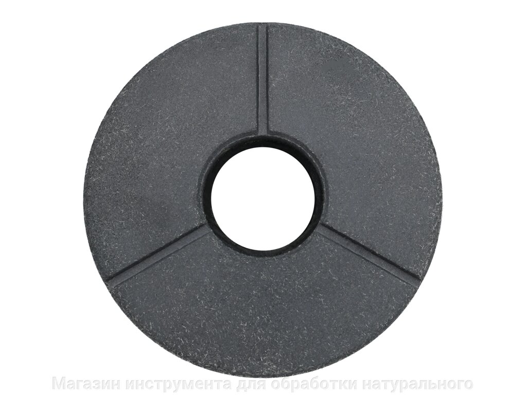 BUFF (бафф) полировальный для камня на резиновой  основе,  д 160 мм от компании Магазин инструмента для обработки натурального камня - фото 1