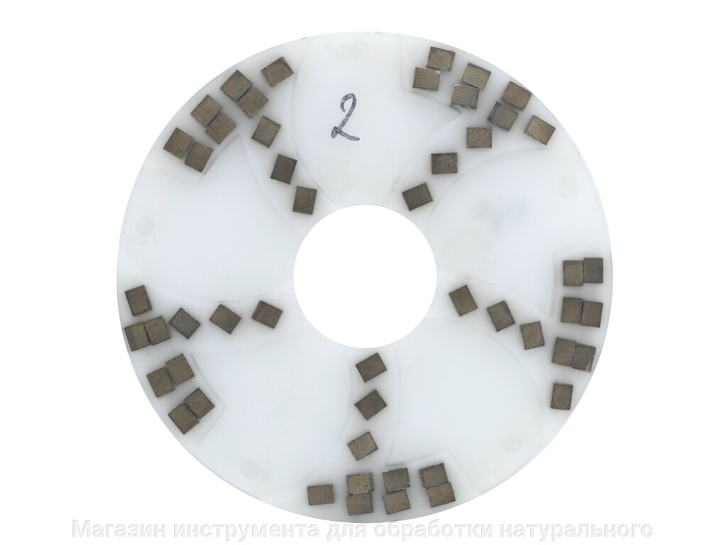 Диск алмазный полимерный шлифовальный для камня на полимерной основе ф 160 мм "Элит" №2 от компании Магазин инструмента для обработки натурального камня - фото 1