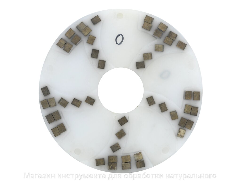 Диск алмазный полимерный шлифовальный №0 ф 160 мм "Элит" для камня на полимерной основе от компании Магазин инструмента для обработки натурального камня - фото 1