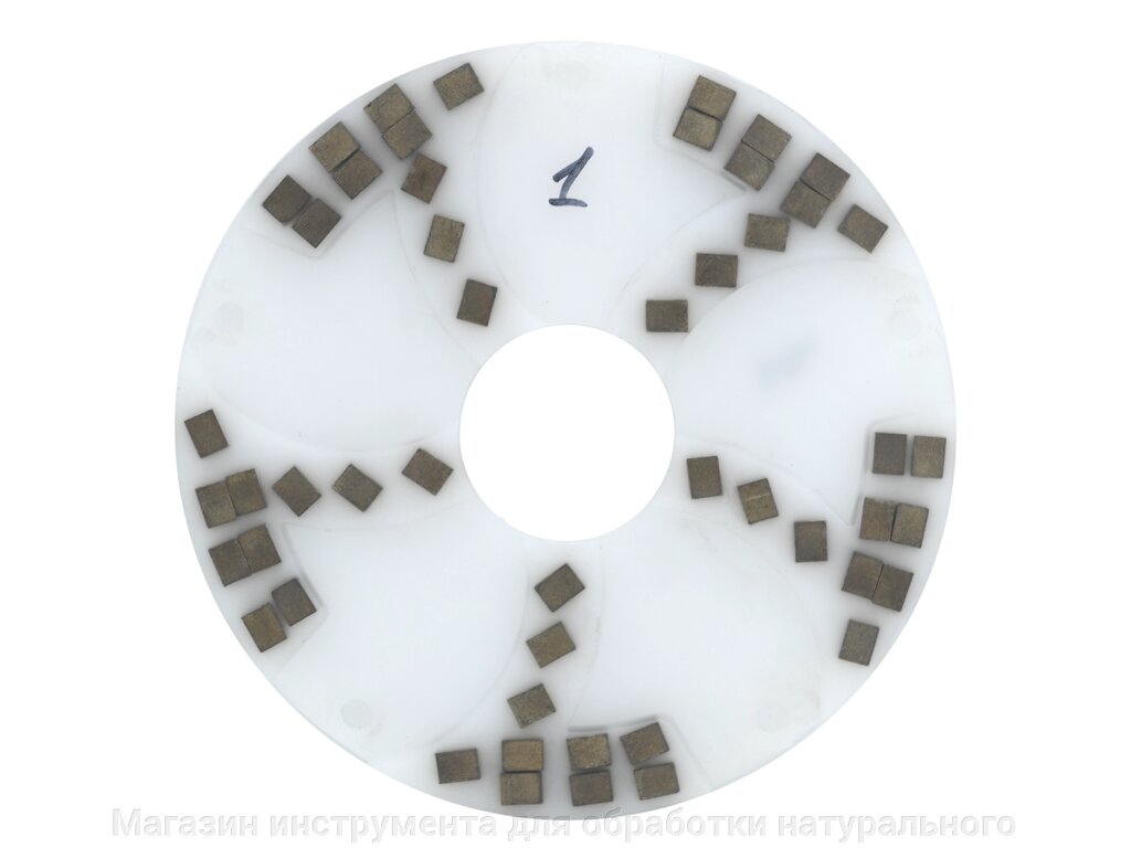 Диск алмазный полимерный шлифовальный №1 ф 160 мм "Элит" для камня на полимерной основе от компании Магазин инструмента для обработки натурального камня - фото 1
