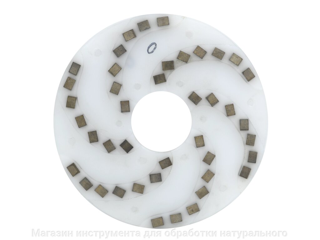 Диск шлифовальный на полимерной основе ф 250 мм №0 СТАНДАРТ от компании Магазин инструмента для обработки натурального камня - фото 1