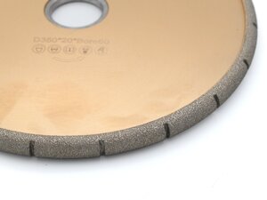 Фреза дисковая каннелюрная прямая Ф300*50(60)20 по мрамору.