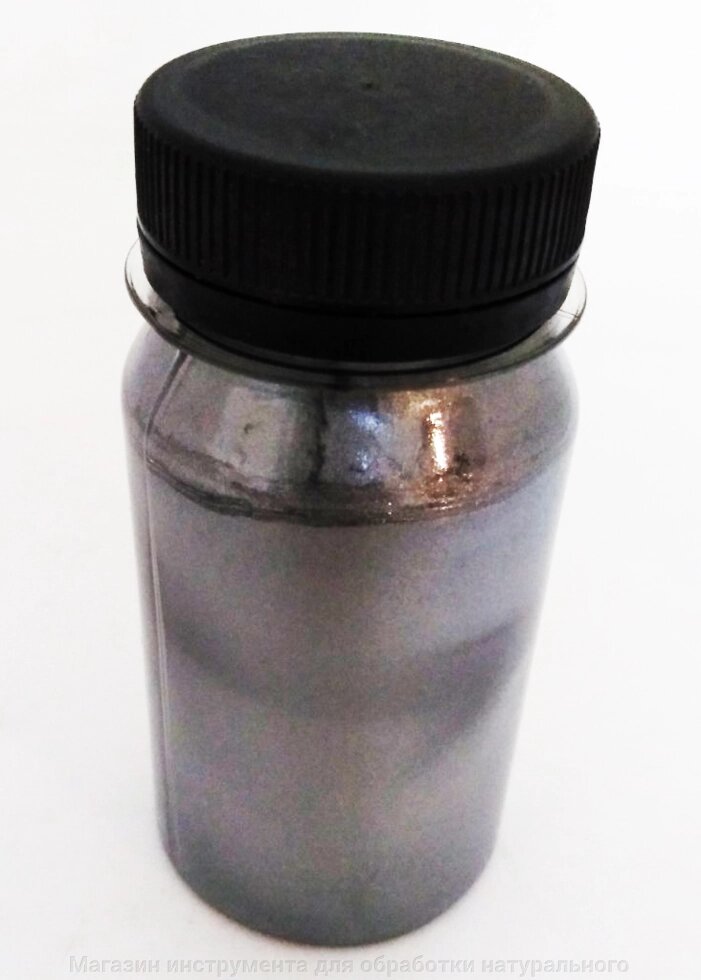 Краска KOLOR серебро 100 мл. от компании Магазин инструмента для обработки натурального камня - фото 1
