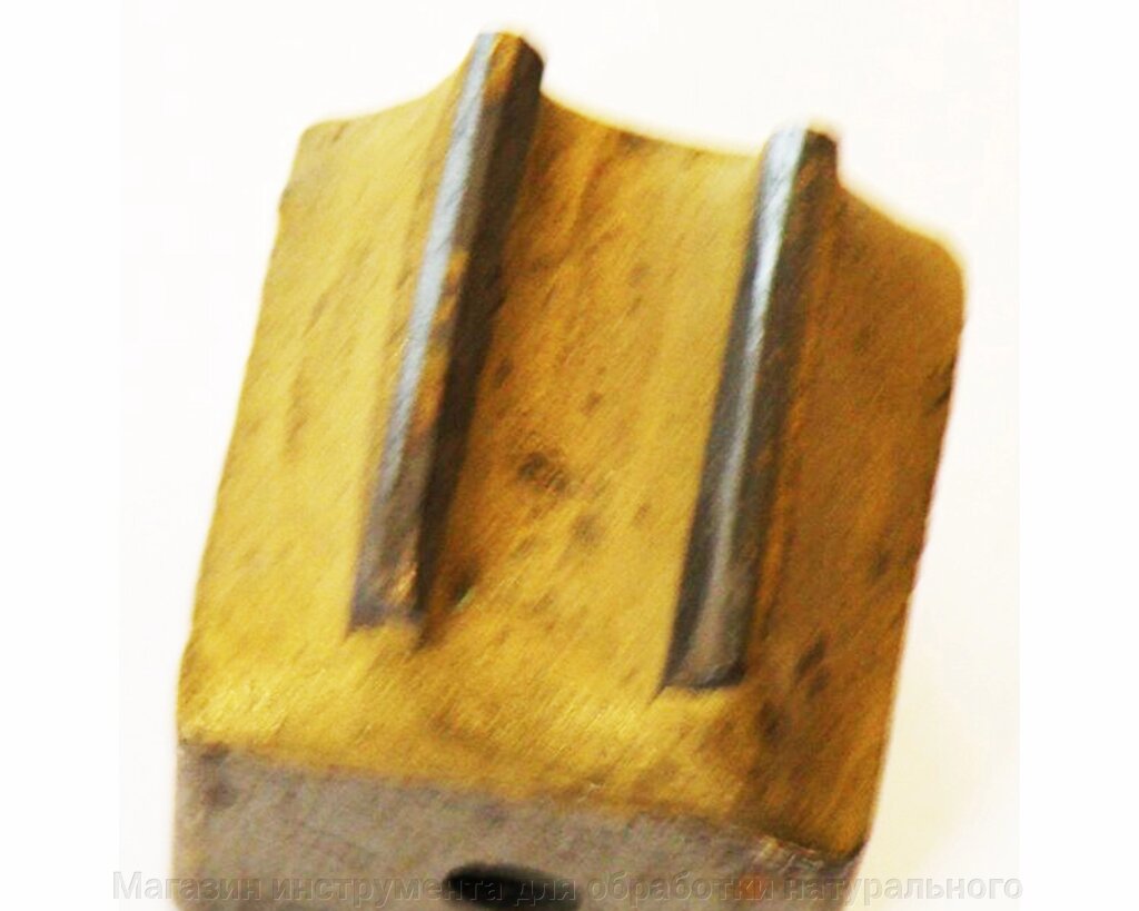 Насадка для пневмобучарды   2 прямых от компании Магазин инструмента для обработки натурального камня - фото 1